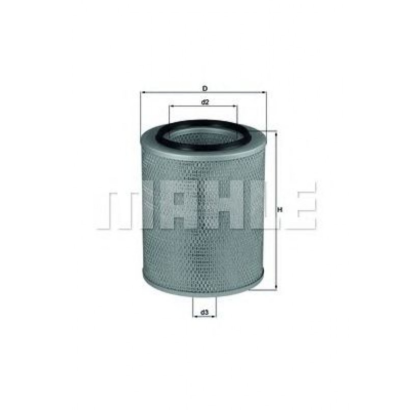 LX562 Фільтр повітря (MAHLE)