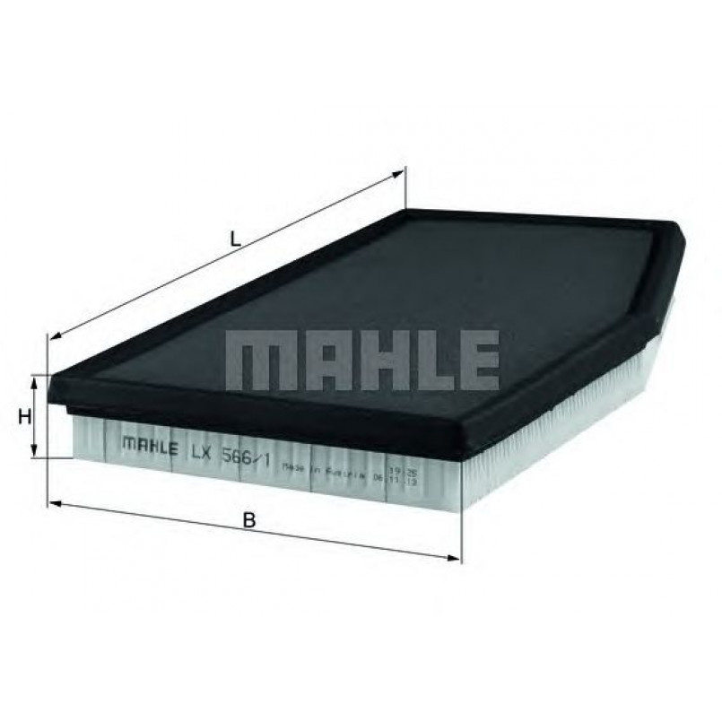 LX566/1 Фільтр повітря (MAHLE)