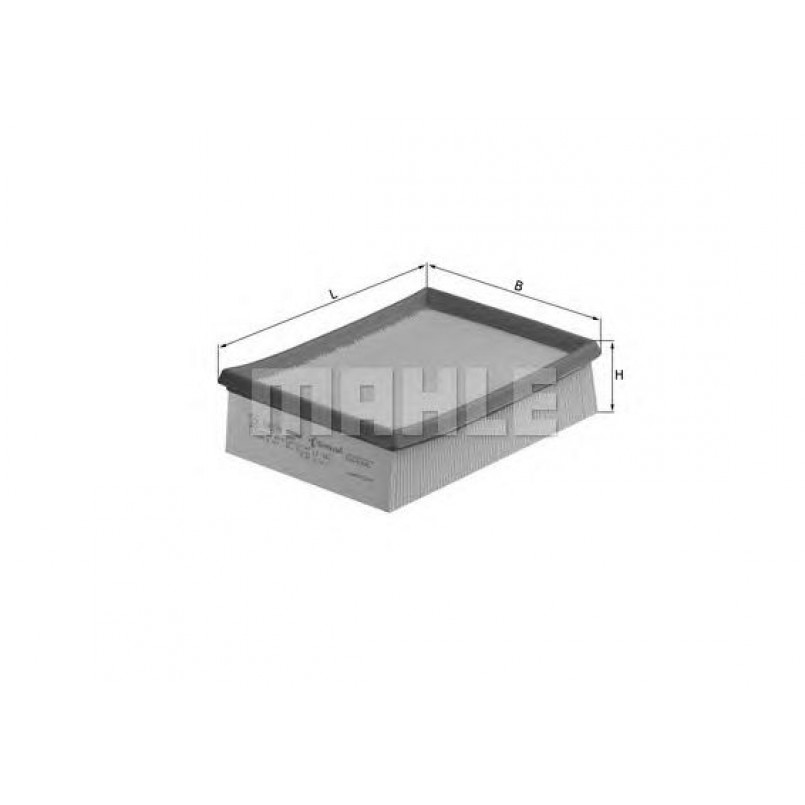 LX642 Фільтр повітря (MAHLE)