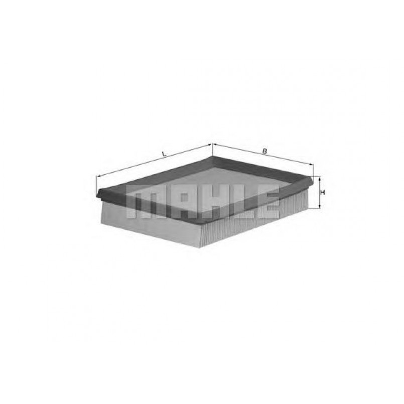 LX643 Фільтр повітря (MAHLE)