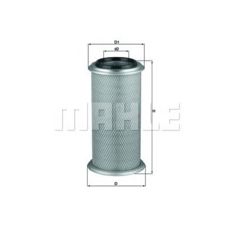 LX651 Фільтр повітря (MAHLE)