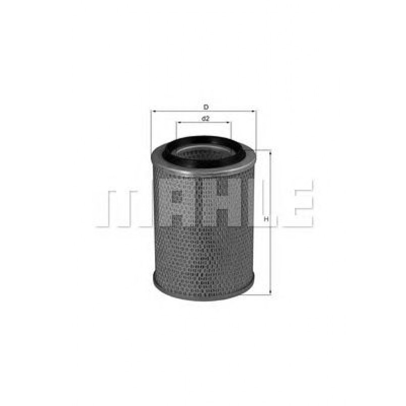 LX690 Фільтр повітря (MAHLE)