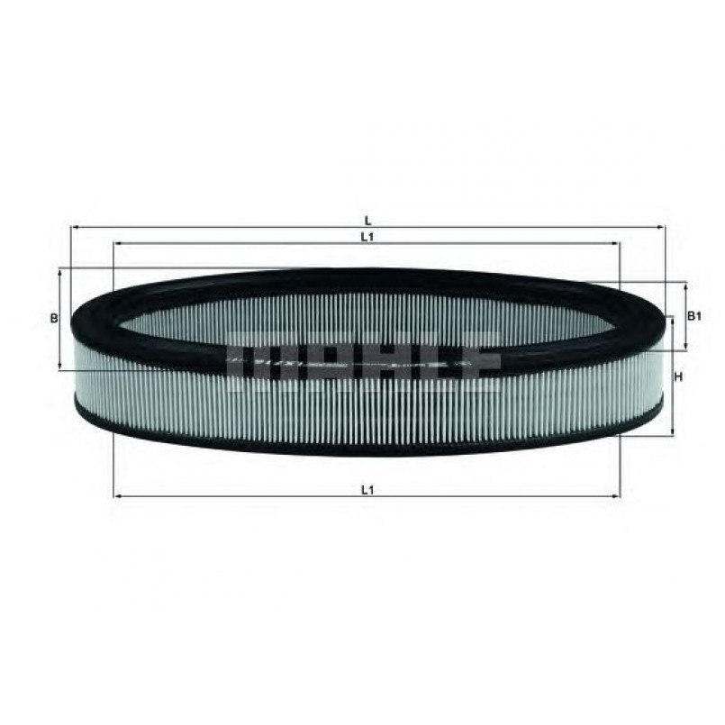 LX716 Фільтр повітря (MAHLE)