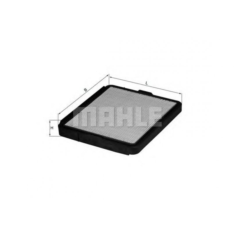 LX75 Фільтр повітря (MAHLE)