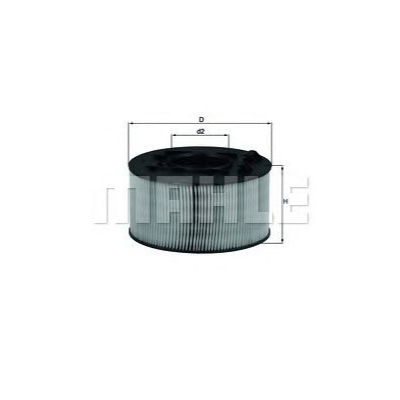 LX759 Фільтр повітря (MAHLE)