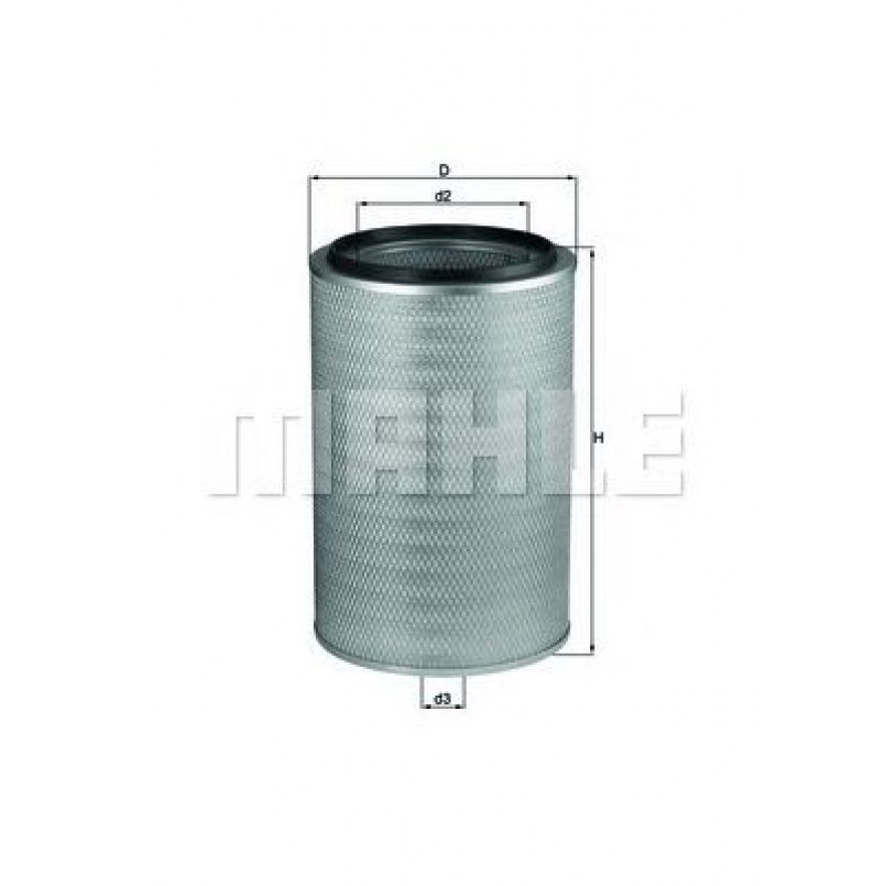LX768 Фільтр повітря (MAHLE)