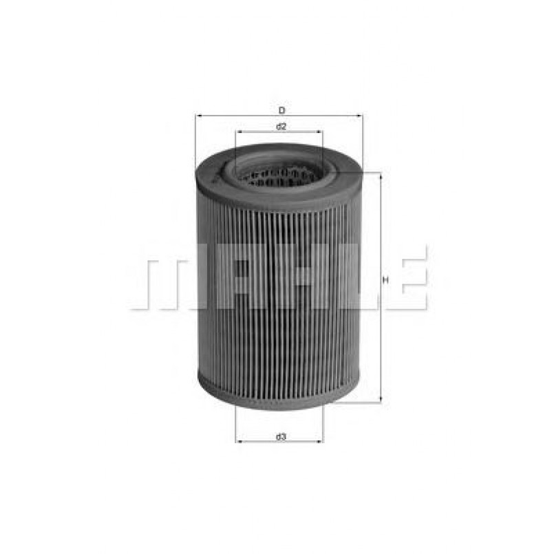 LX79 Фільтр повітря (MAHLE)