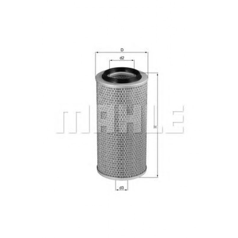 LX83 Фільтр повітря (MAHLE)