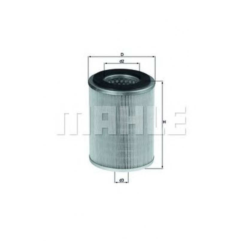 LX830 Фільтр повітря (MAHLE)