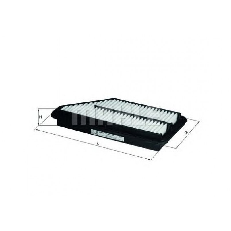 LX840 Фільтр повітря (MAHLE)