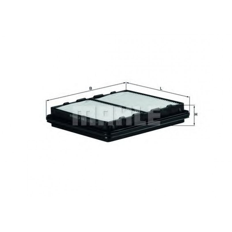 LX848 Фільтр повітря (MAHLE)