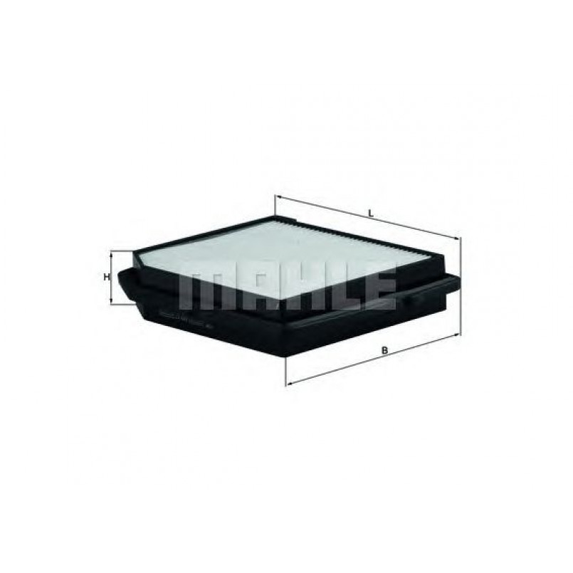LX849 Фільтр повітря (MAHLE)