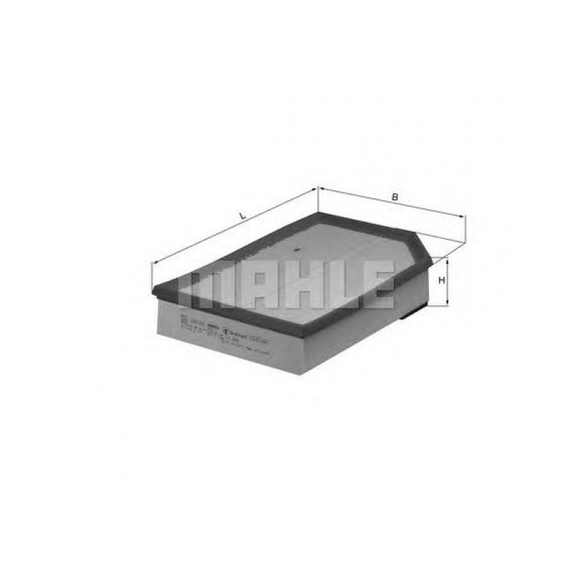 LX868 Фільтр повітря (MAHLE)