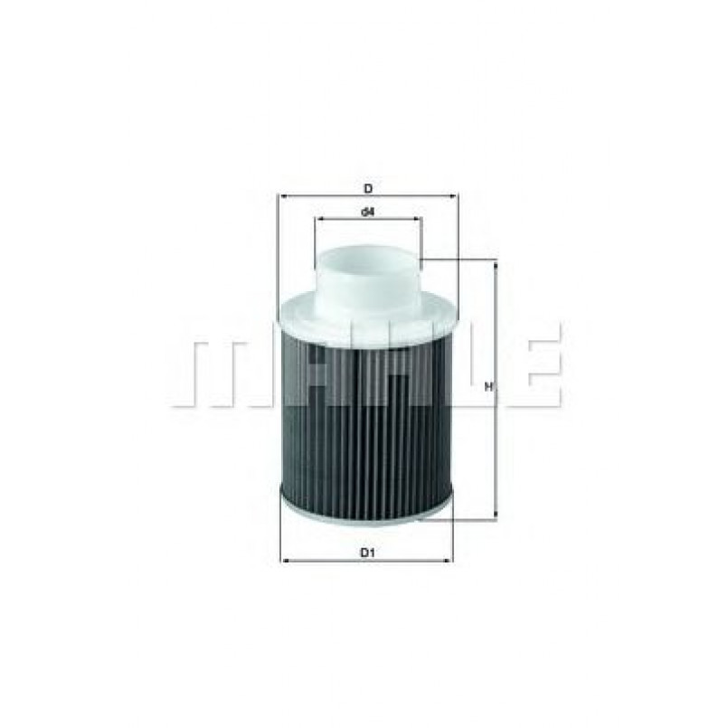 LX879 Фільтр повітря (MAHLE)