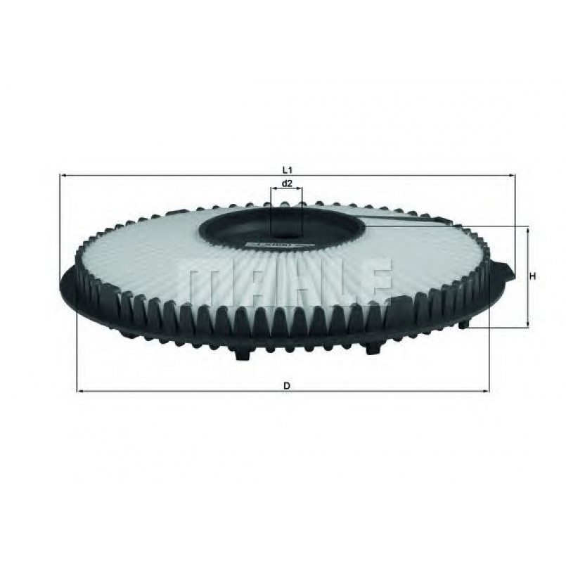 LX890 Фільтр повітря (MAHLE)