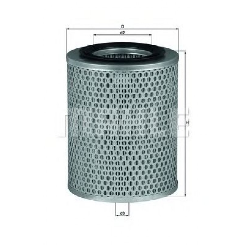 LX899 Фільтр повітря (MAHLE)