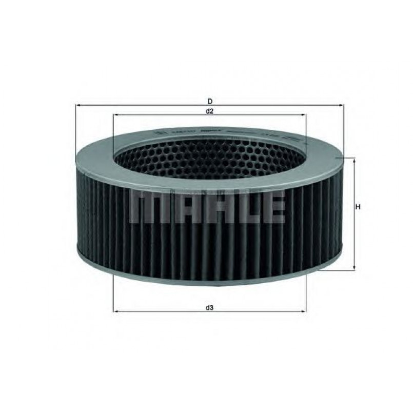 LX919 Фільтр повітря (MAHLE)