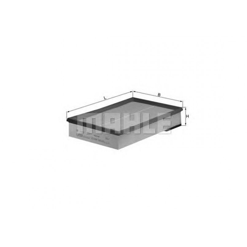 LX938 Фільтр повітря (MAHLE)