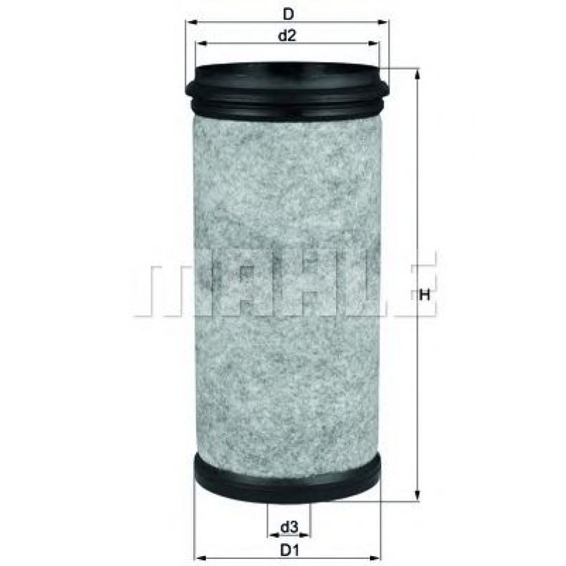 LXS1/1 Фільтр повітря (MAHLE)