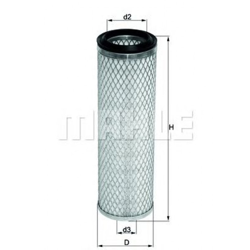 LXS216 Фільтр повітря (MAHLE)