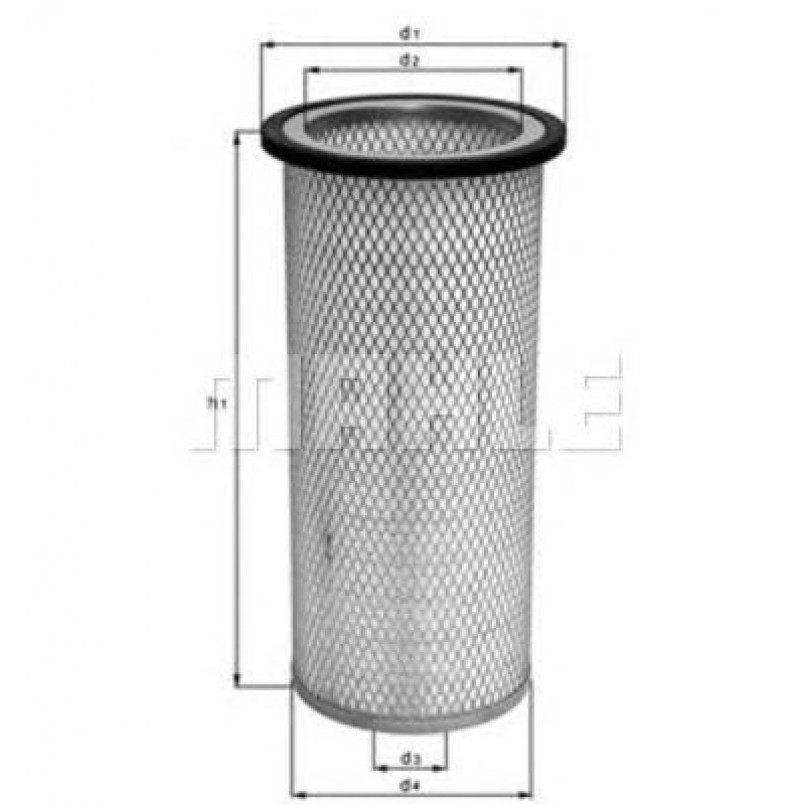 LXS233 Фільтр повітря (MAHLE)