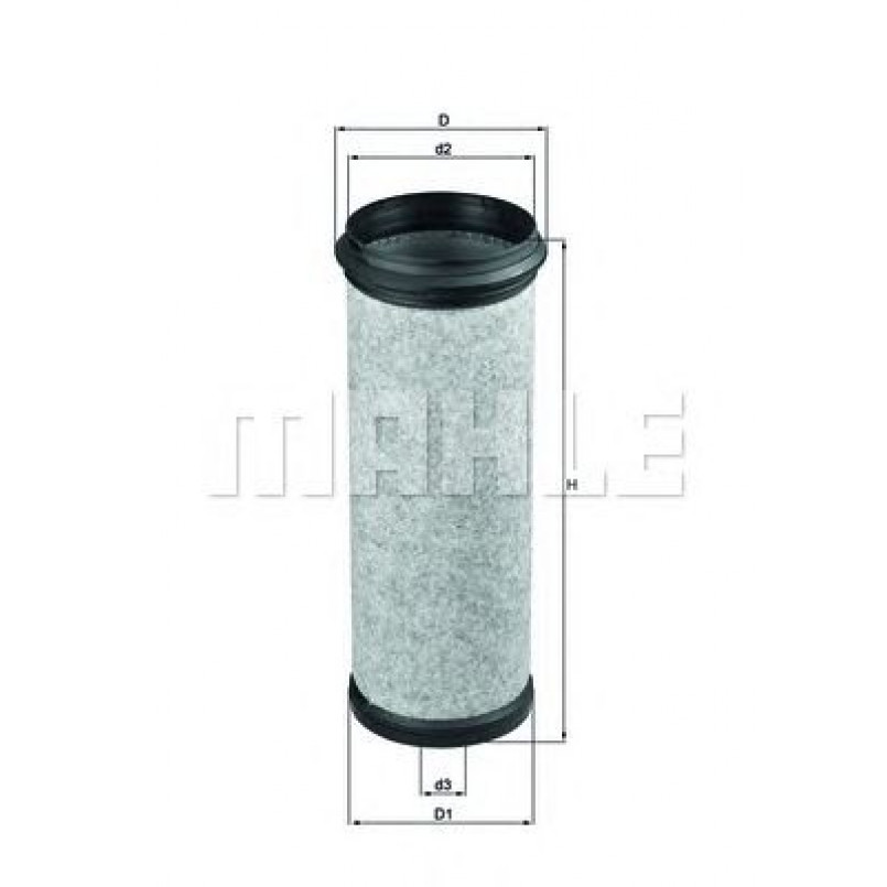 LXS47 Фільтр повітря (MAHLE)