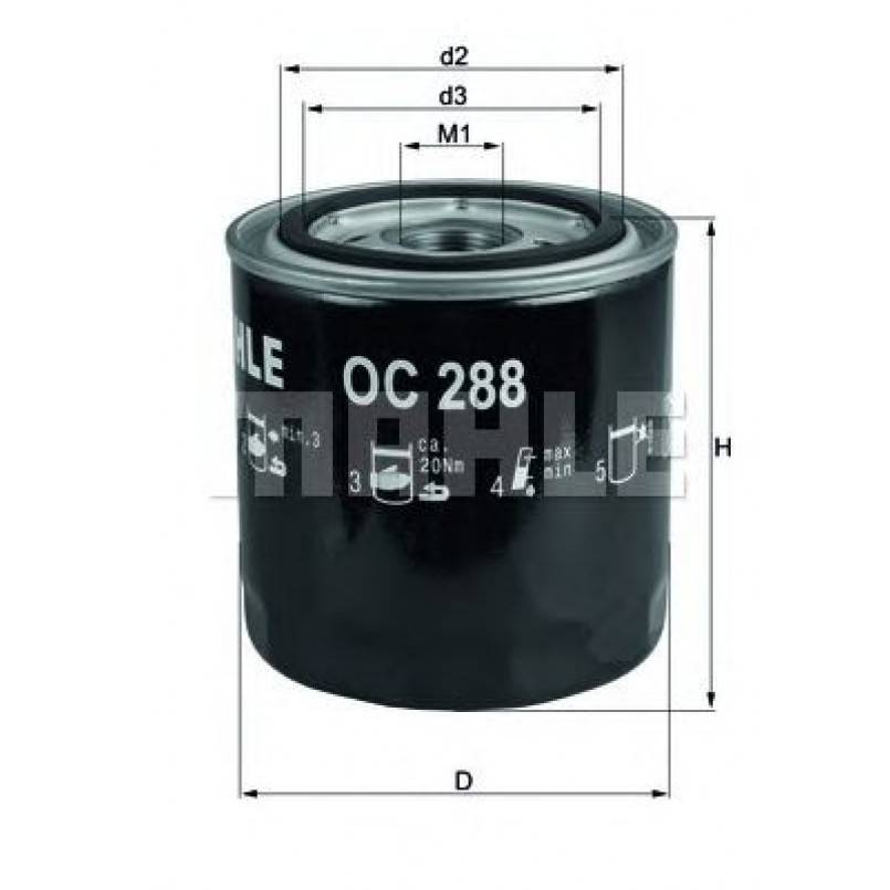 OC288     (MAHLE)