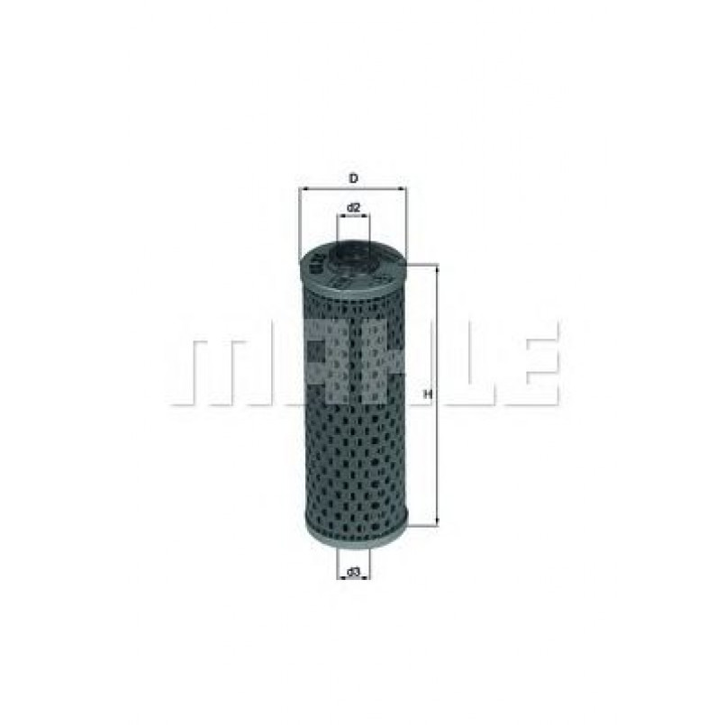 OX35 Фільтр масла (MAHLE)
