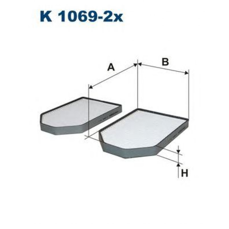FILTRON K1069-2x Фільтр салону