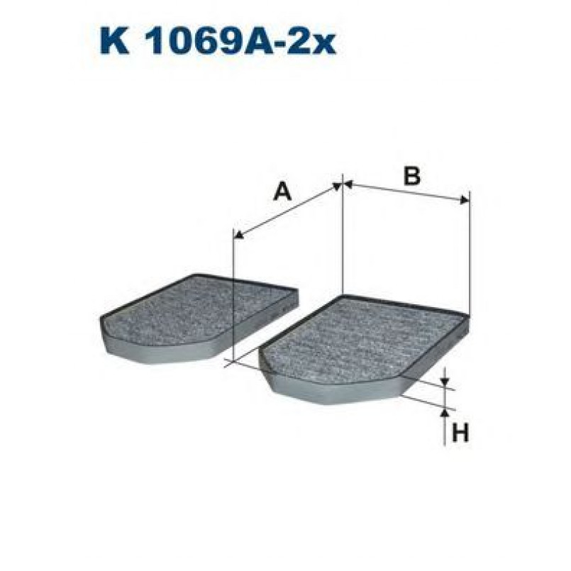 FILTRON K1069A-2x Фільтр салону
