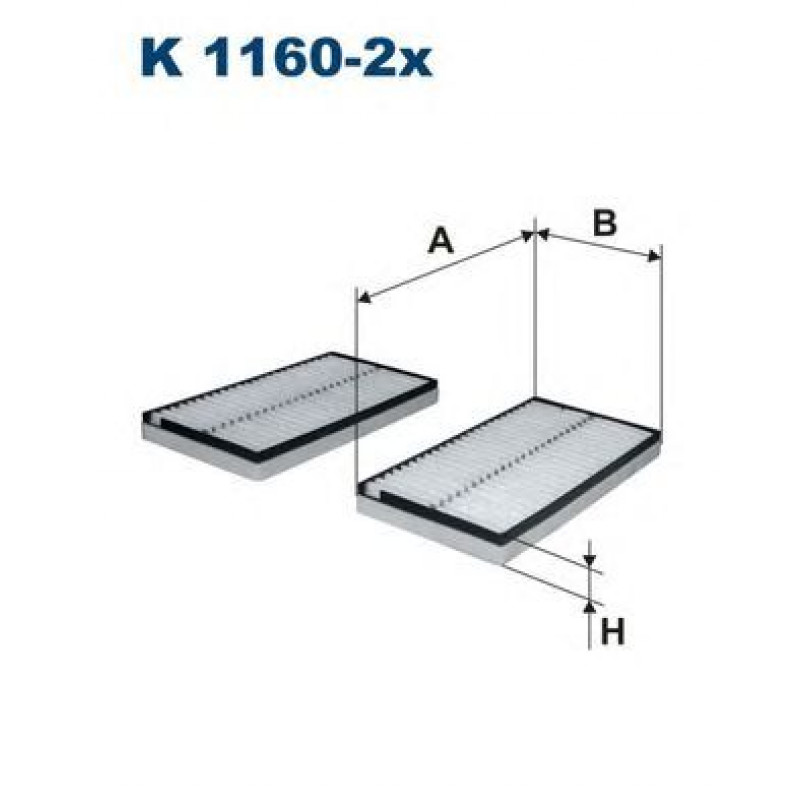 FILTRON K1160-2x Фільтр салону