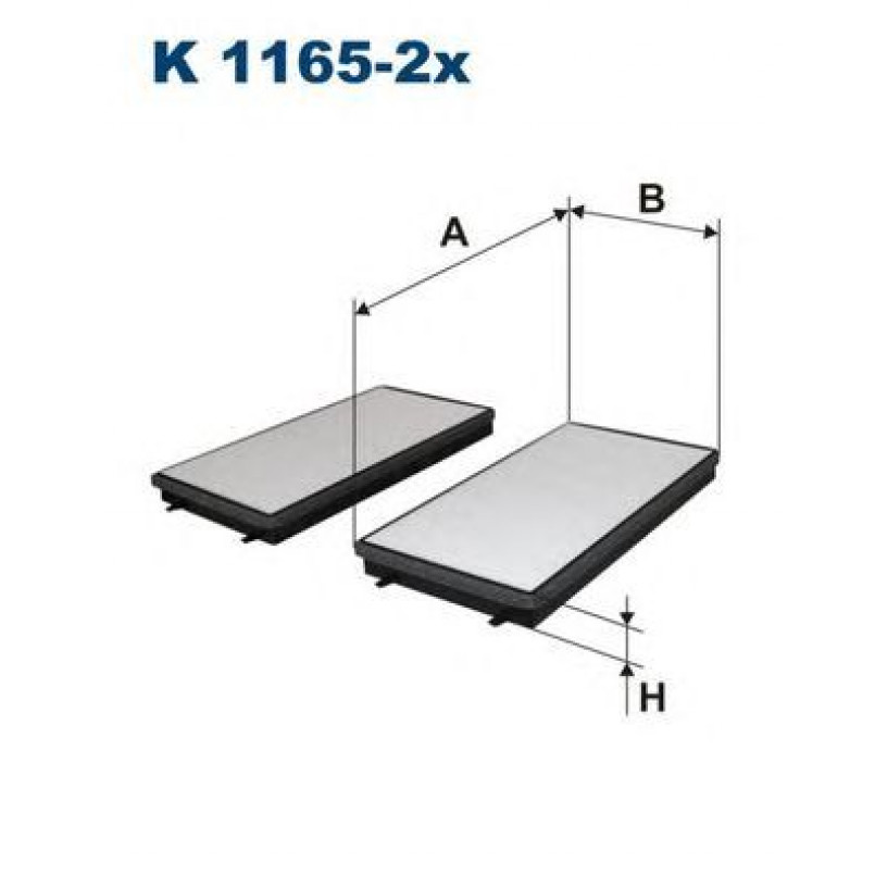 FILTRON K1165-2x Фільтр салону