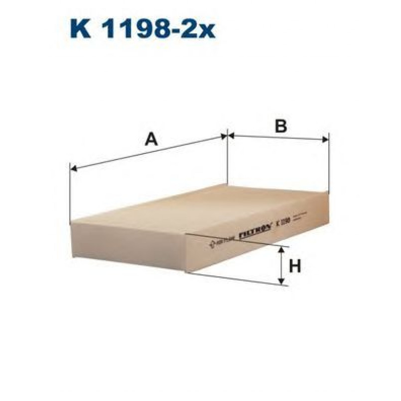 FILTRON K1198-2x Фільтр салону