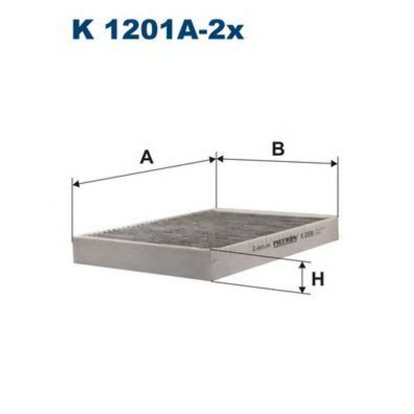FILTRON K1201A-2x Фільтр салону