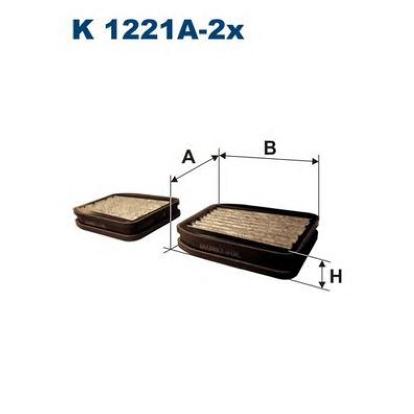 FILTRON K1221A-2x Фільтр салону
