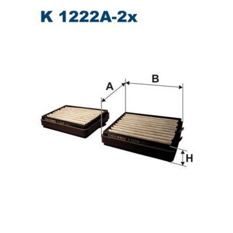 FILTRON K1222A-2x Фільтр салону