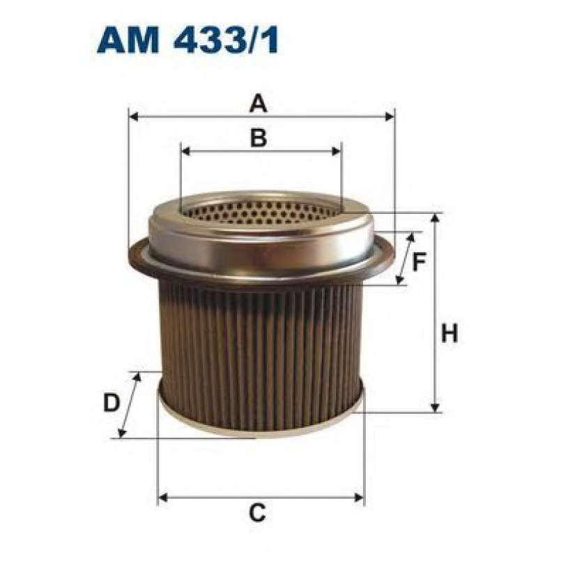 FILTRON AM433/1 Фільтр повітря