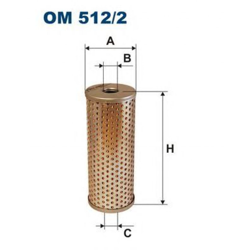 FILTRON OM512/2 Фільтр масла