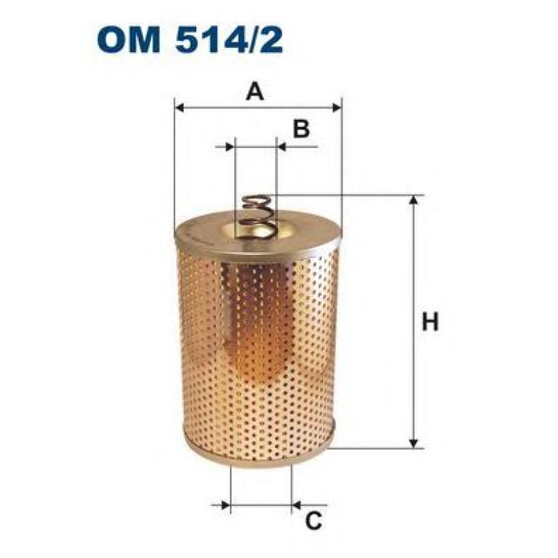FILTRON OM514/2 Фільтр масла