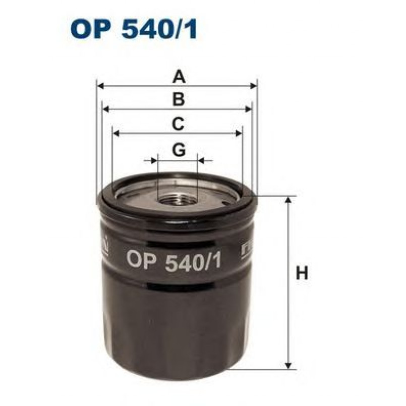 FILTRON OP540/1 Фільтр масла