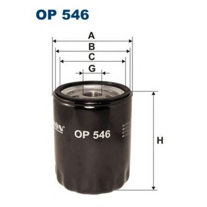 FILTRON OP546 Фільтр масла