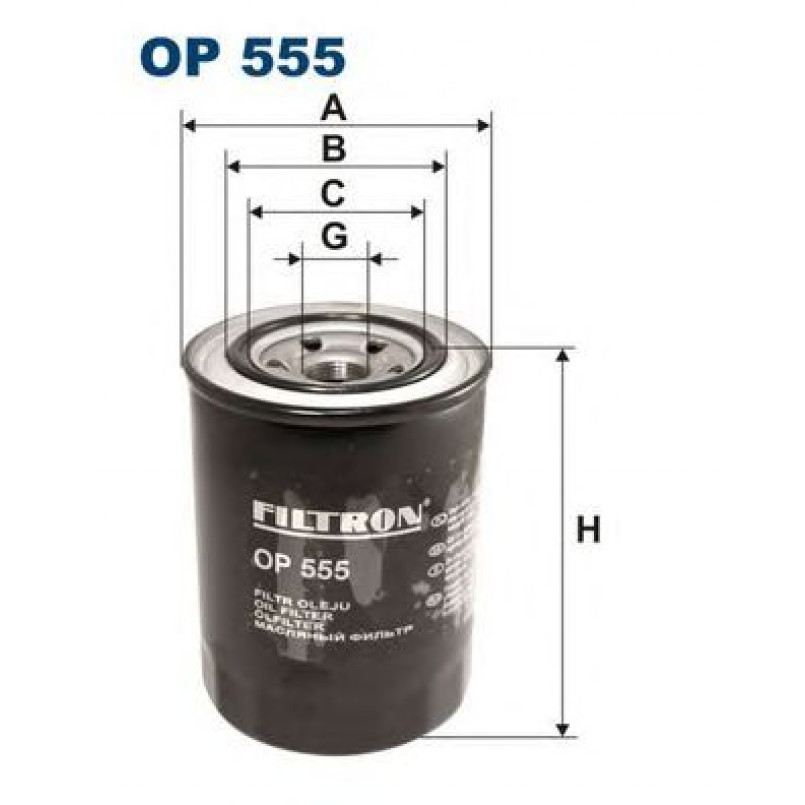 FILTRON OP555 Фільтр масла