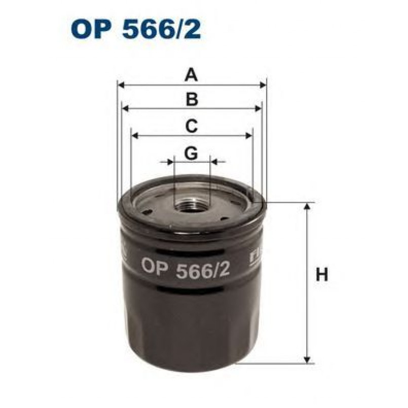 FILTRON OP566/2 Фільтр масла