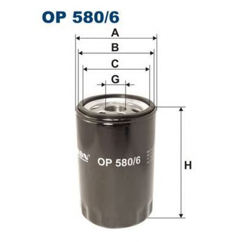 FILTRON OP580/6 Фільтр масла