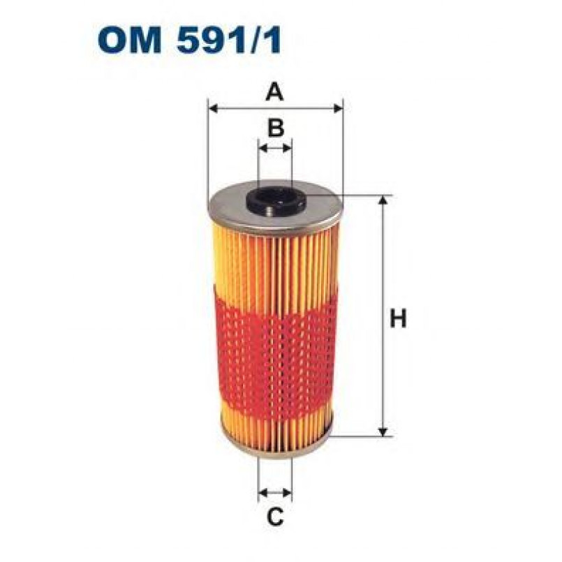 FILTRON OM591/1 Фільтр масла