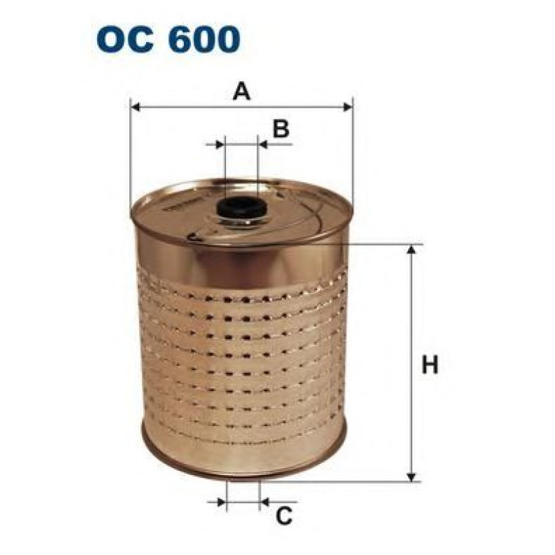 FILTRON OC600 Фільтр масла