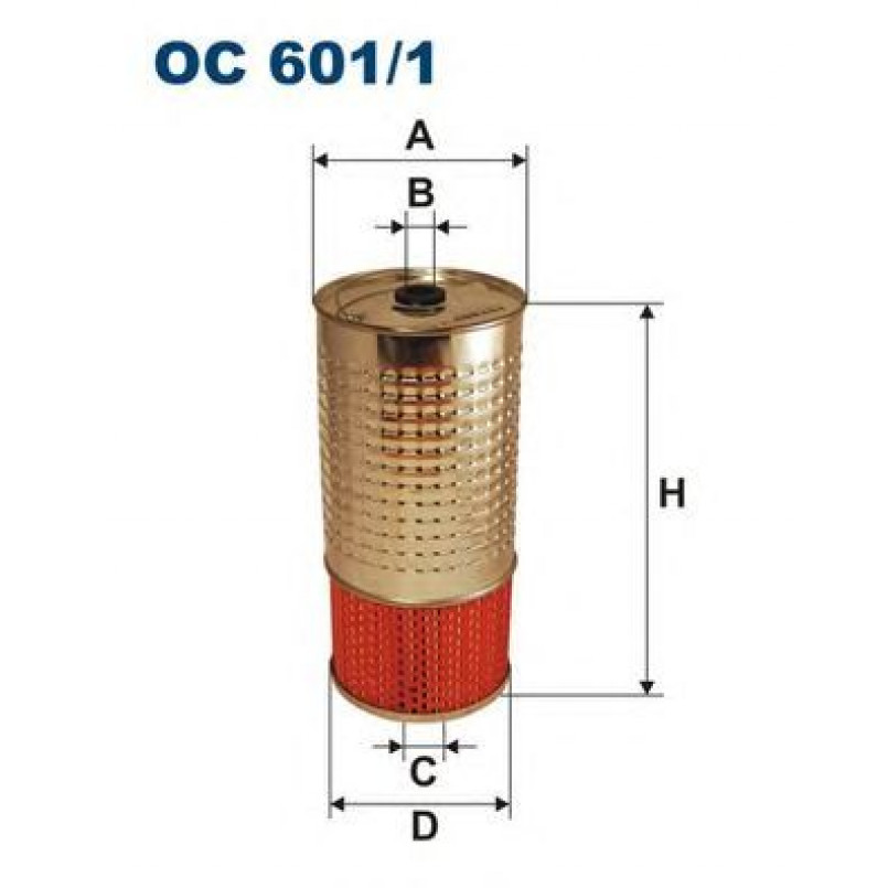 FILTRON OC601/1 Фільтр масла