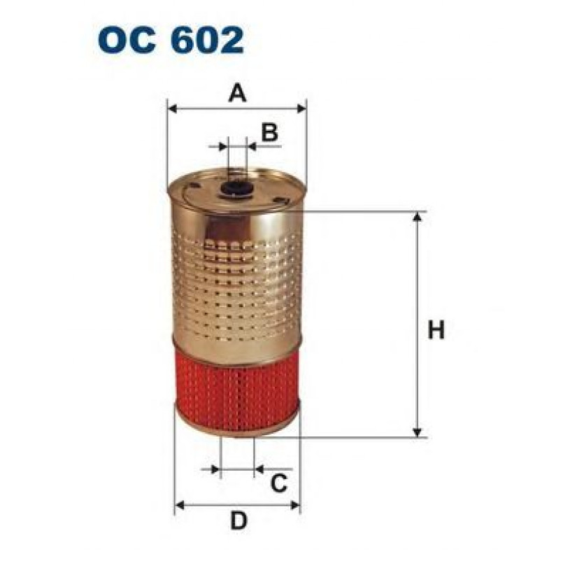 FILTRON OC602 Фільтр масла