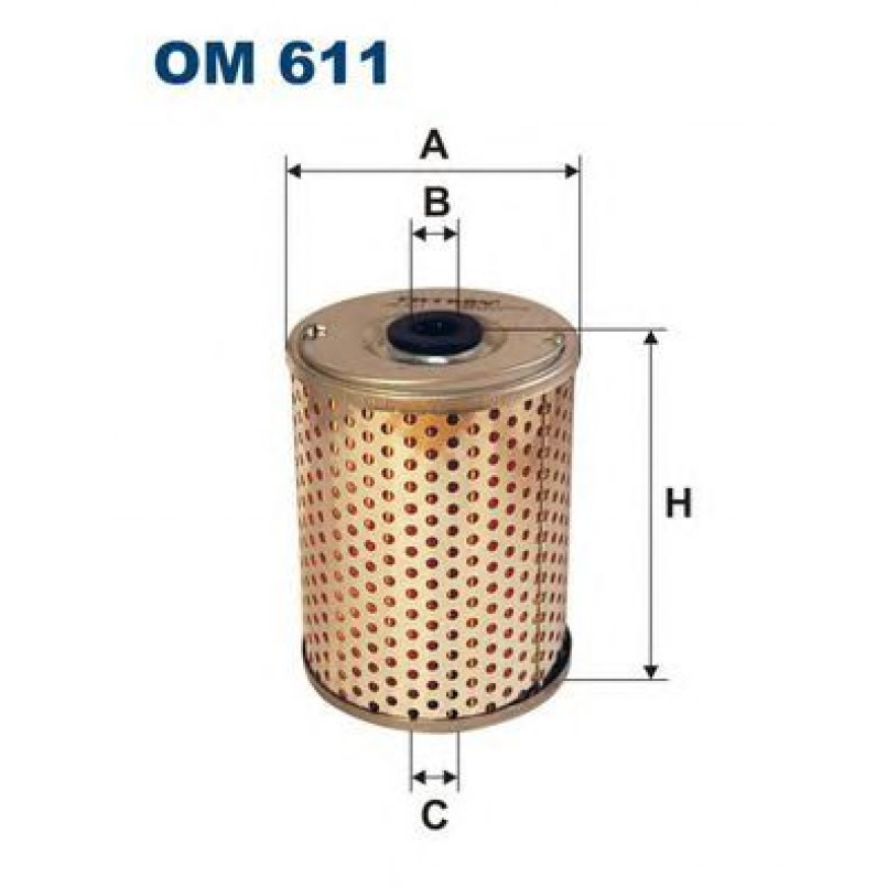 FILTRON OM611 Фільтр масла