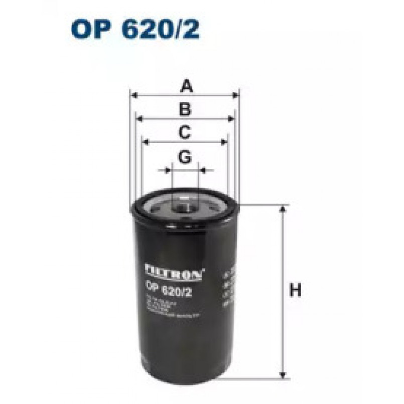 FILTRON OP620/2 Фільтр масла